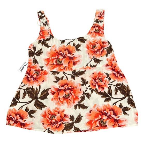 Old Navy Tie Front Crepe Top Size M - Picture 10 of 13